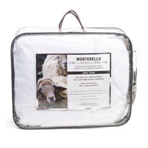 MONTEBELLO Australian Wool Fill Year Round Comforter